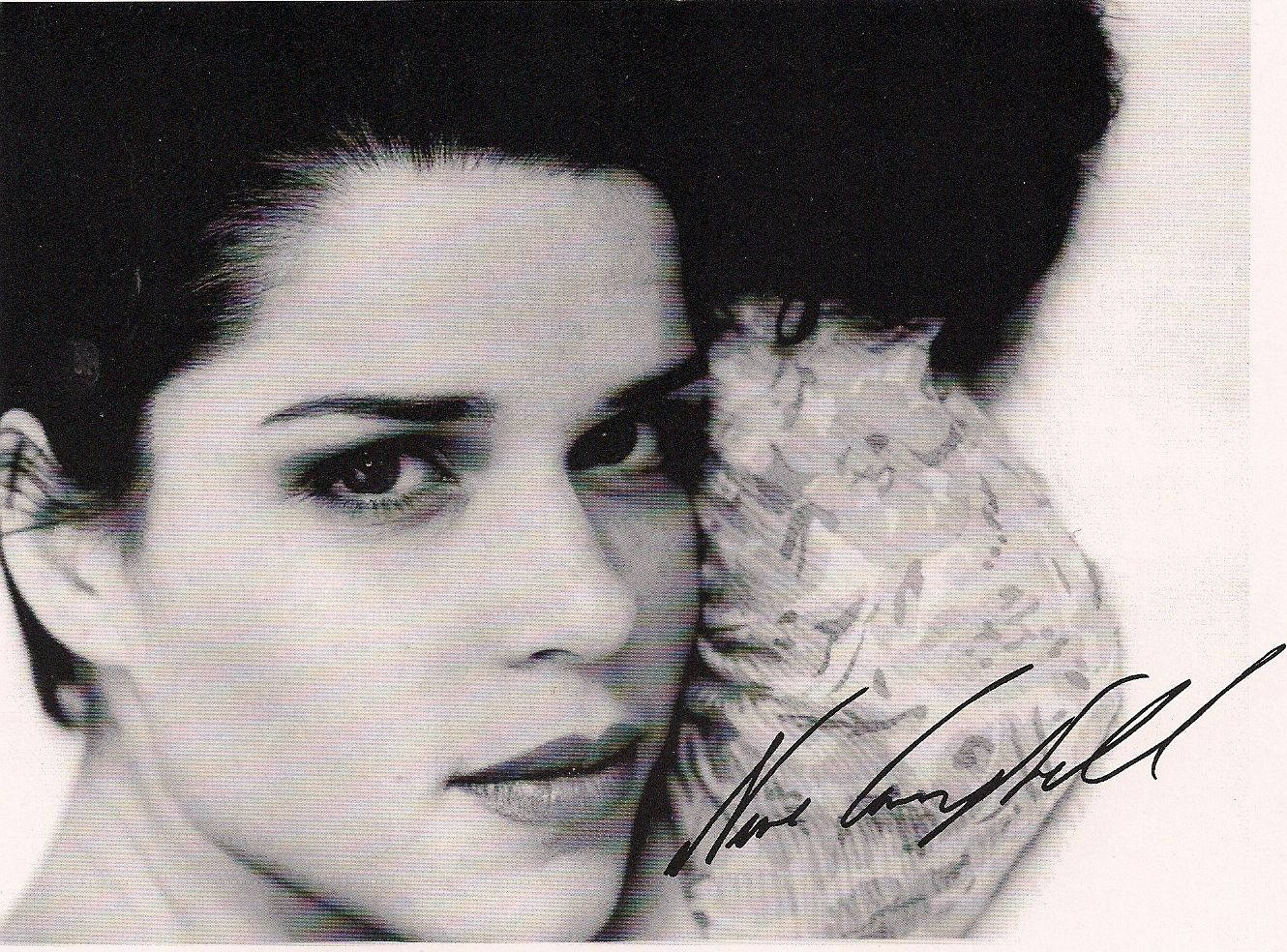 Neve Campbell Black And White Background