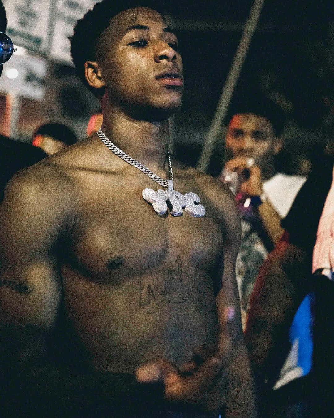 This on the never broke again website. Youngboy wearin the chain