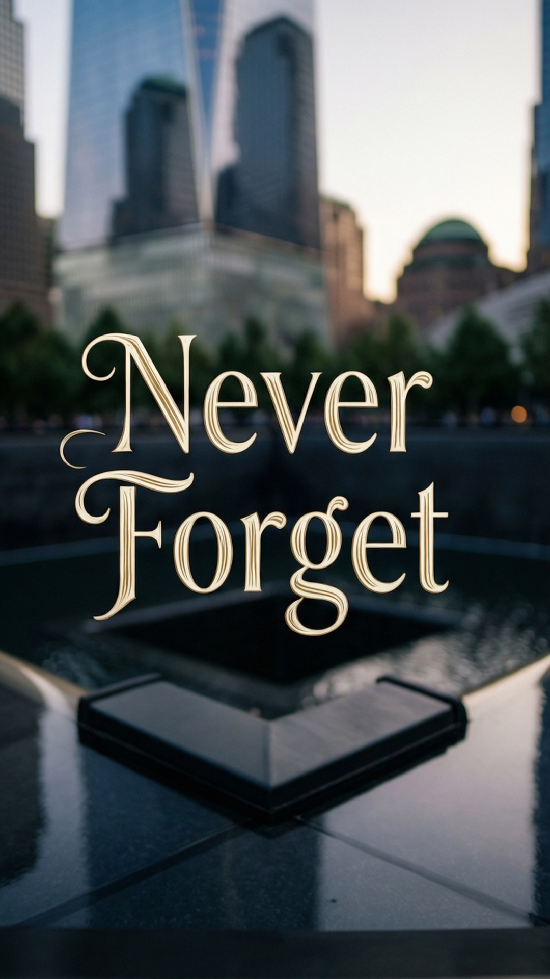 Never Forget Typography Sfondi
