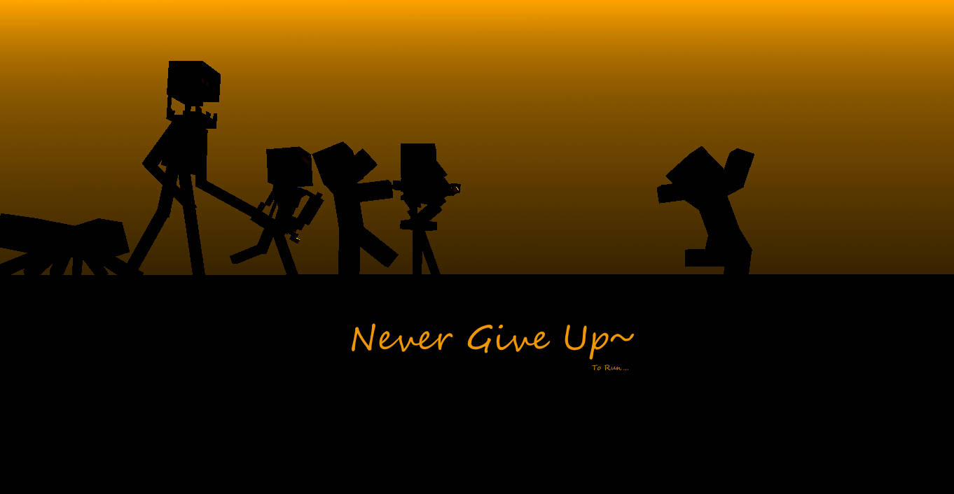 Never Give Up Minecraft