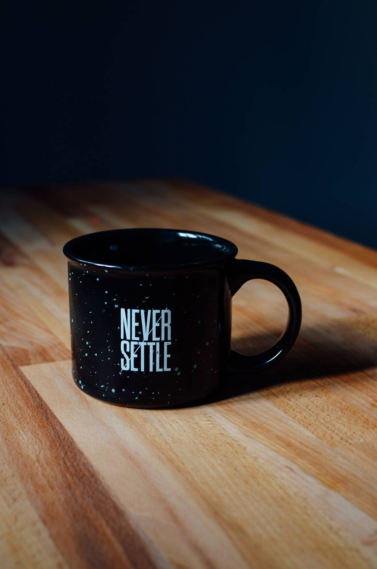 Never Settle Inspirational Quote