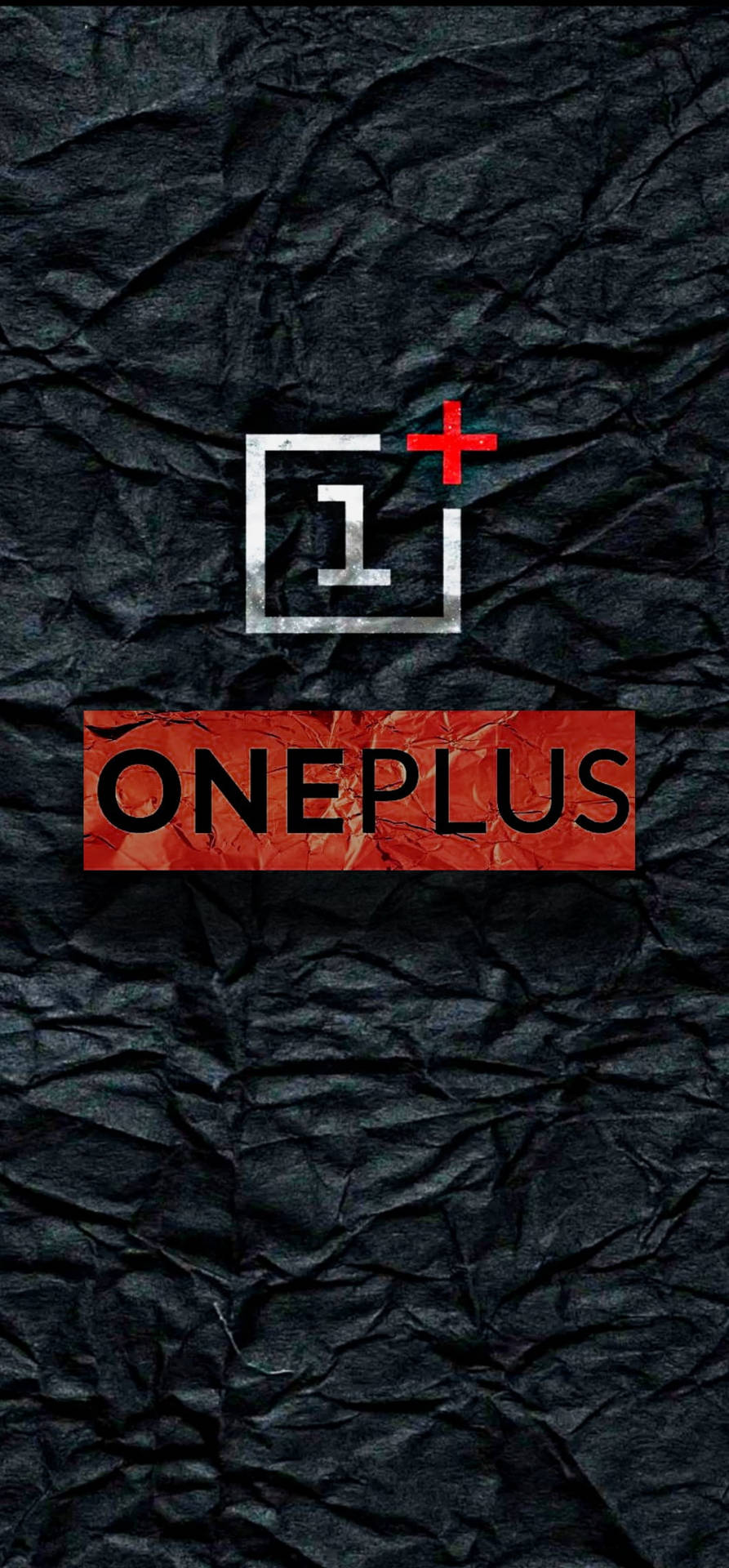 Download Never Settle Oneplus Logo Black Leather Wallpaper 