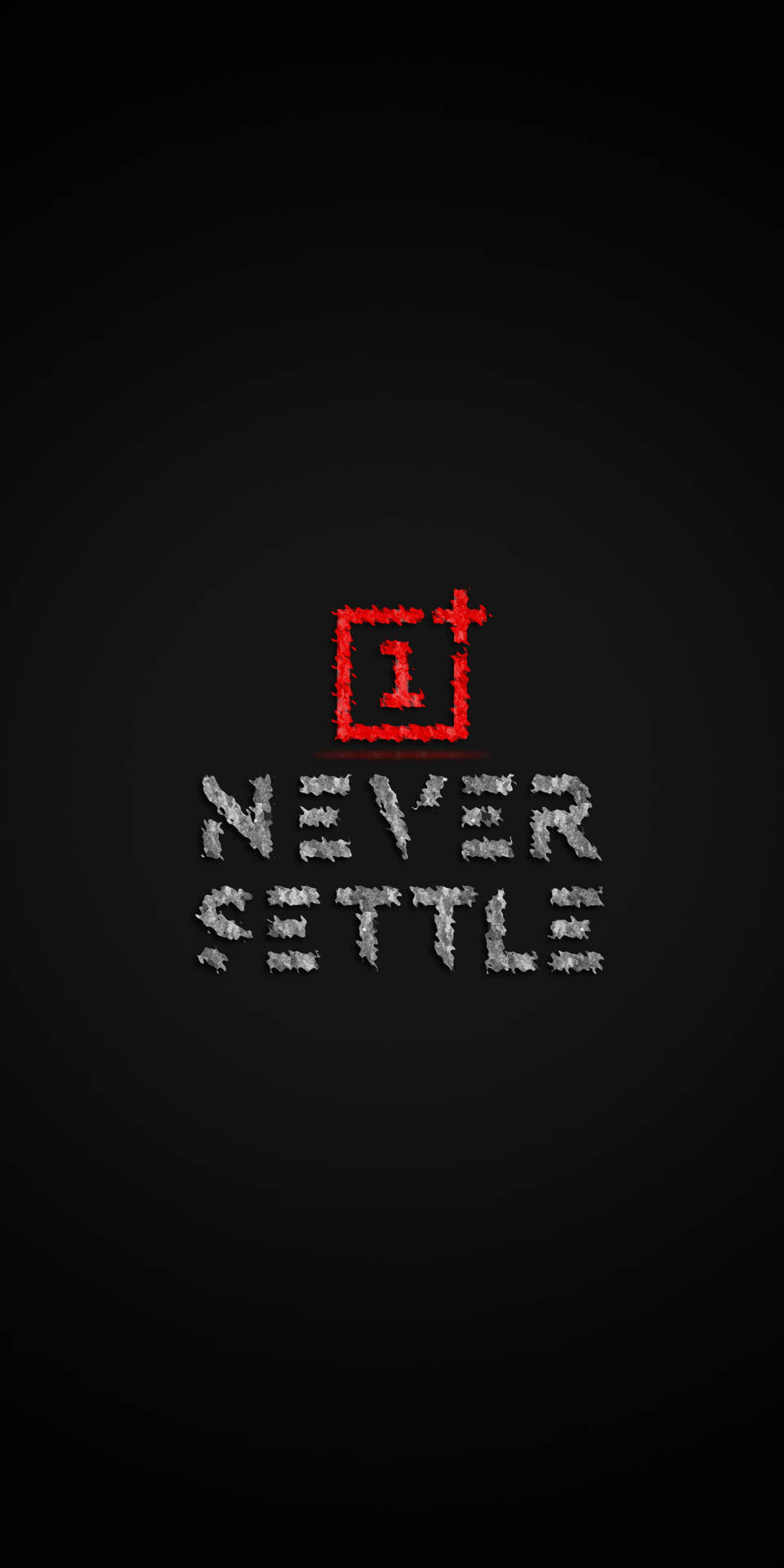 Download Never Settle Oneplus Red Logo Wallpaper 