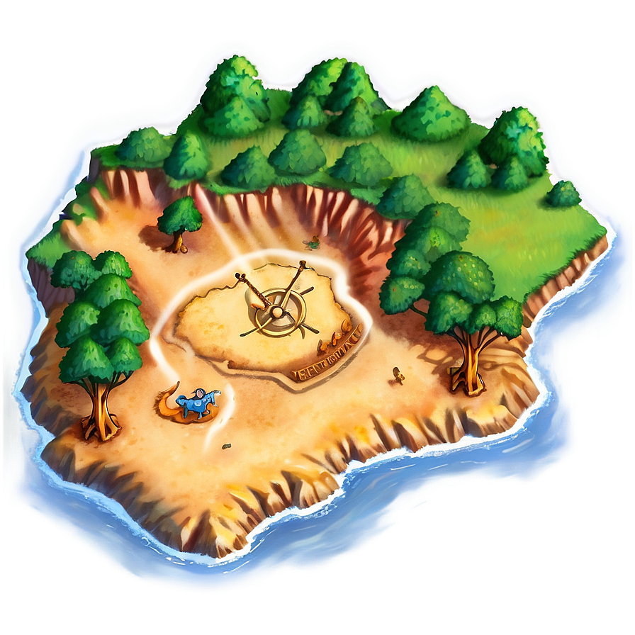 Neverland Map Png Ost7 PNG