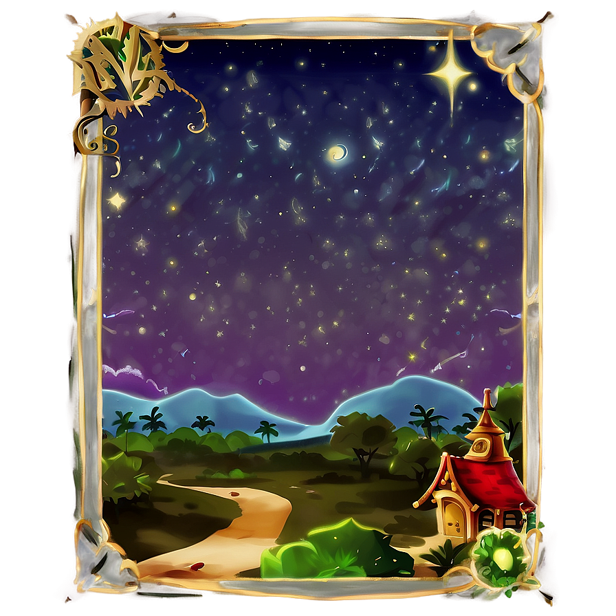 Neverland Night Sky Png 06112024 PNG
