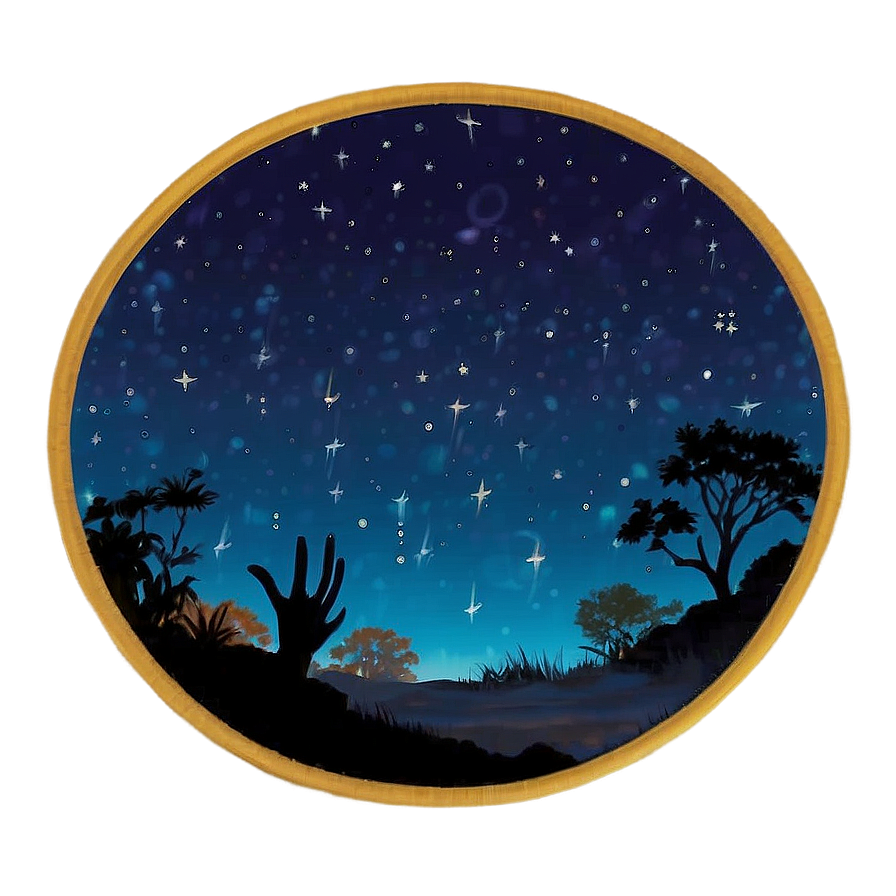 Neverland Night Sky Png 06112024 PNG