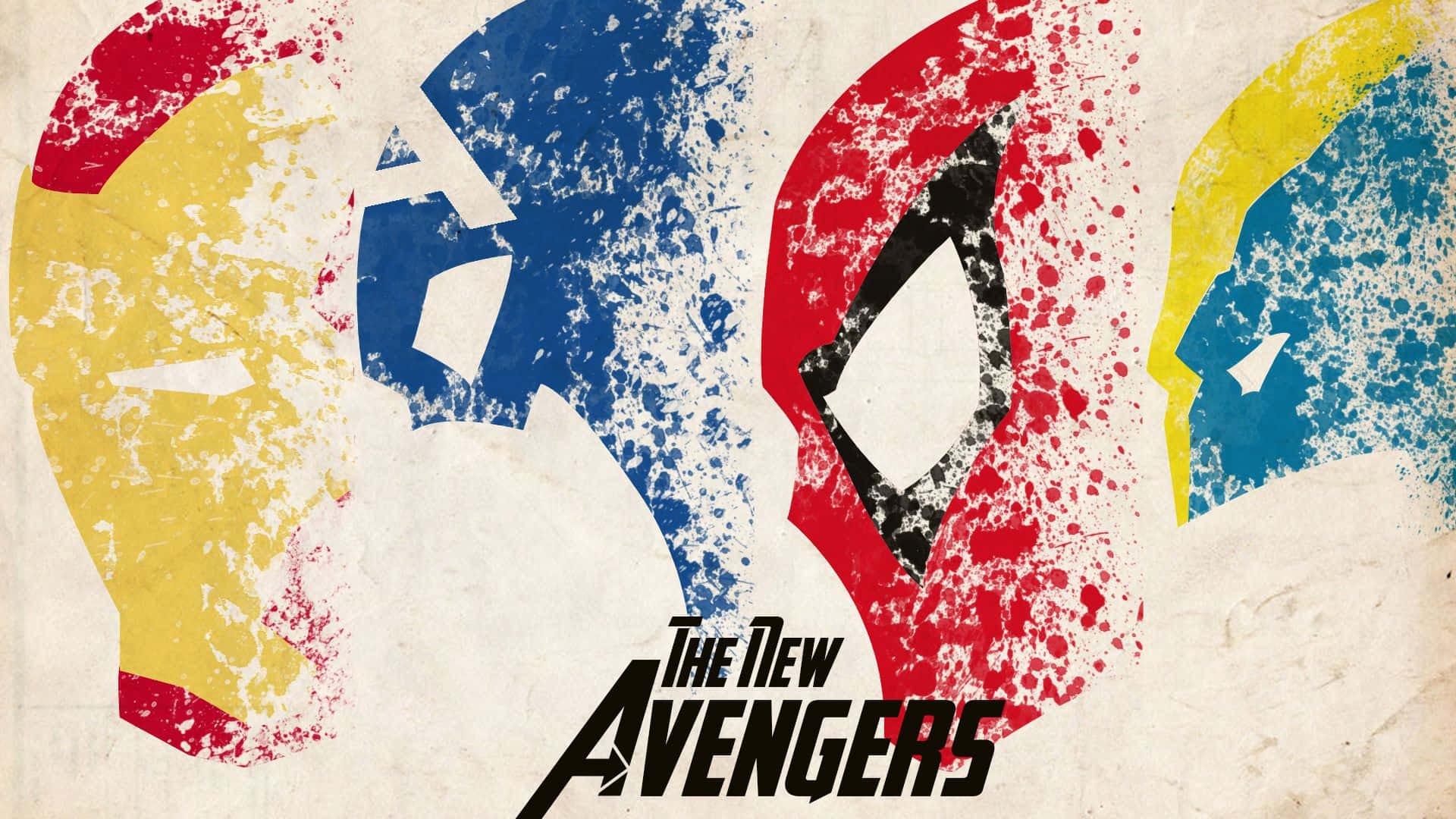 New Avengers Team in Action Wallpaper