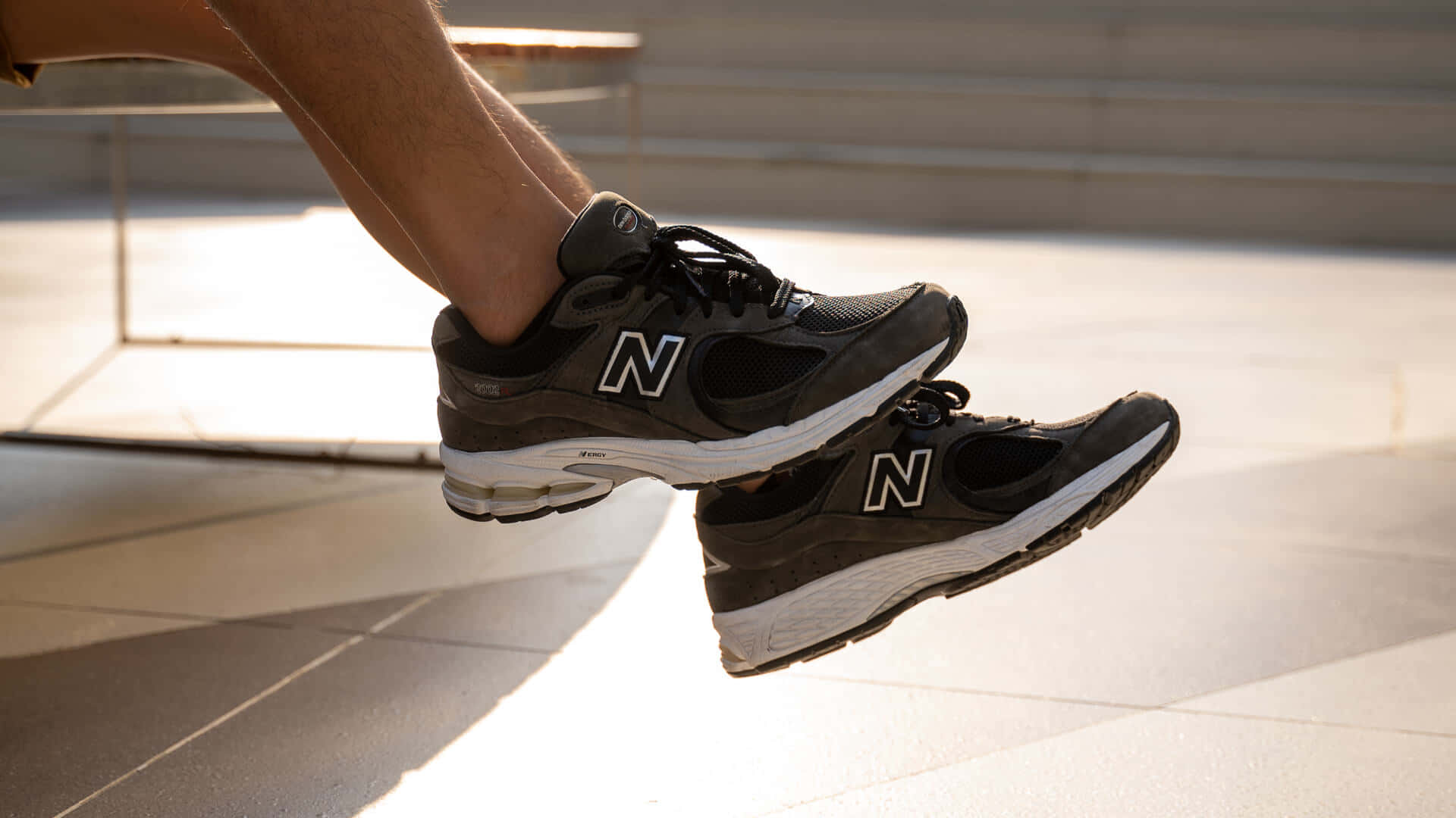 New Balance sneakers for everyday style and comfort.