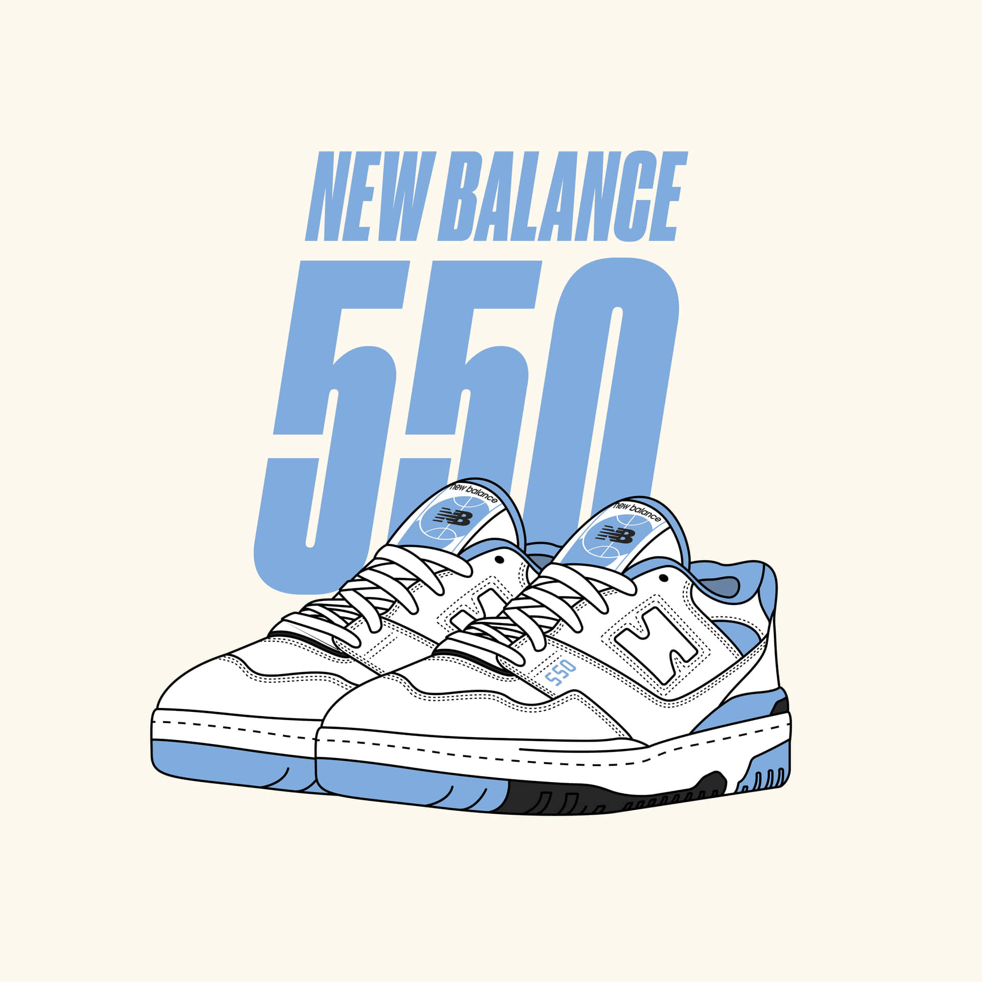 Download Keep pace with the style of New Balance | Wallpapers.com