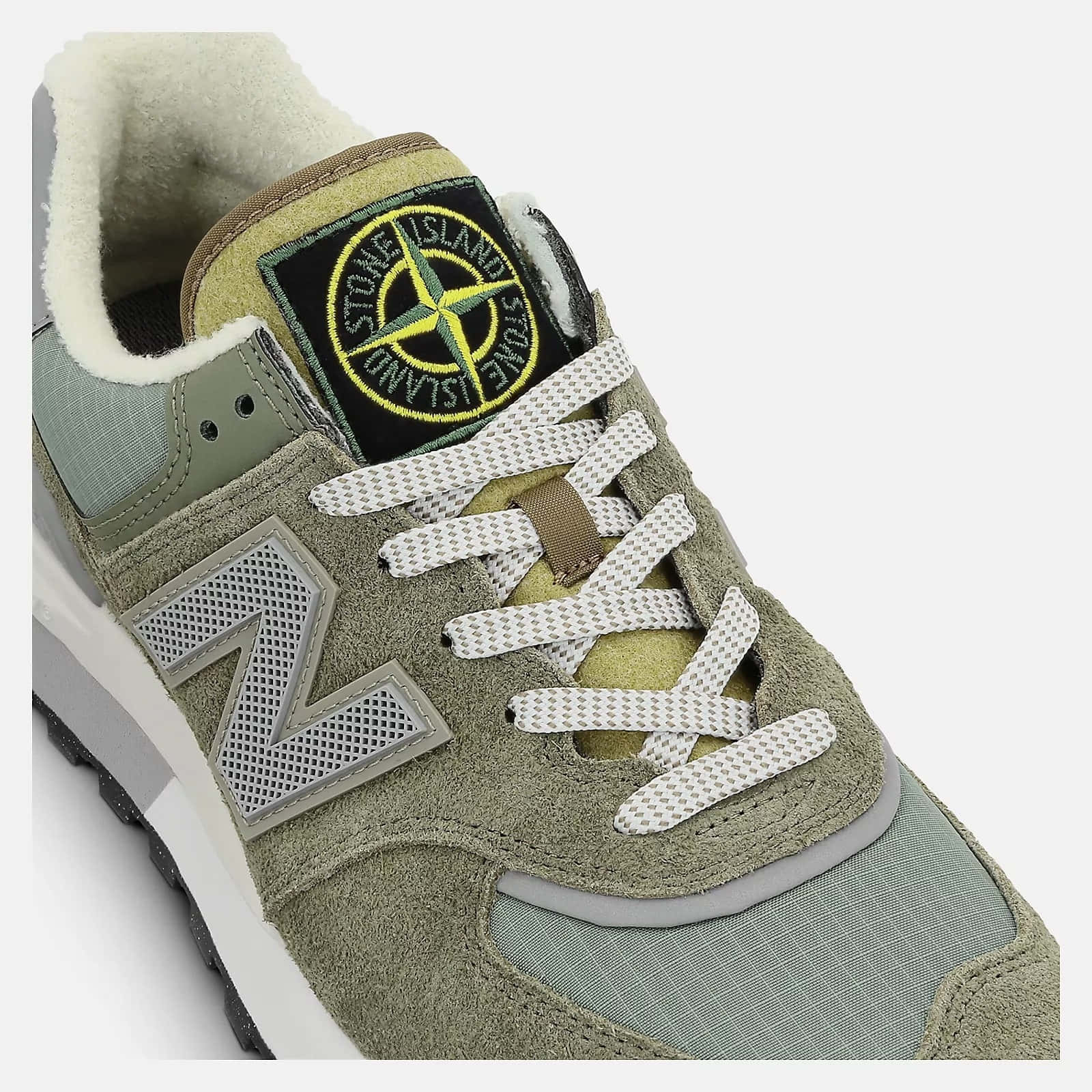 New Balance 997 Sneakers In Grey And Yellow