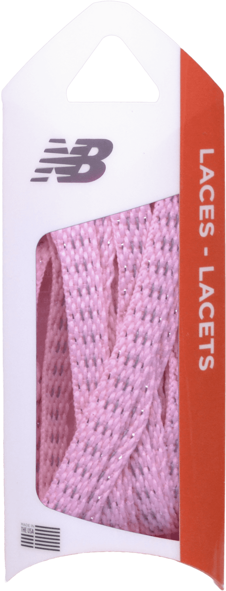 New Balance Pink Shoelaces Packaging PNG