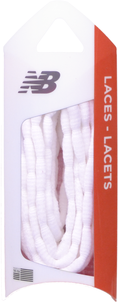 New Balance White Shoelaces Packaging PNG