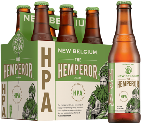 New Belgium The Hemperor H P A Beer PNG