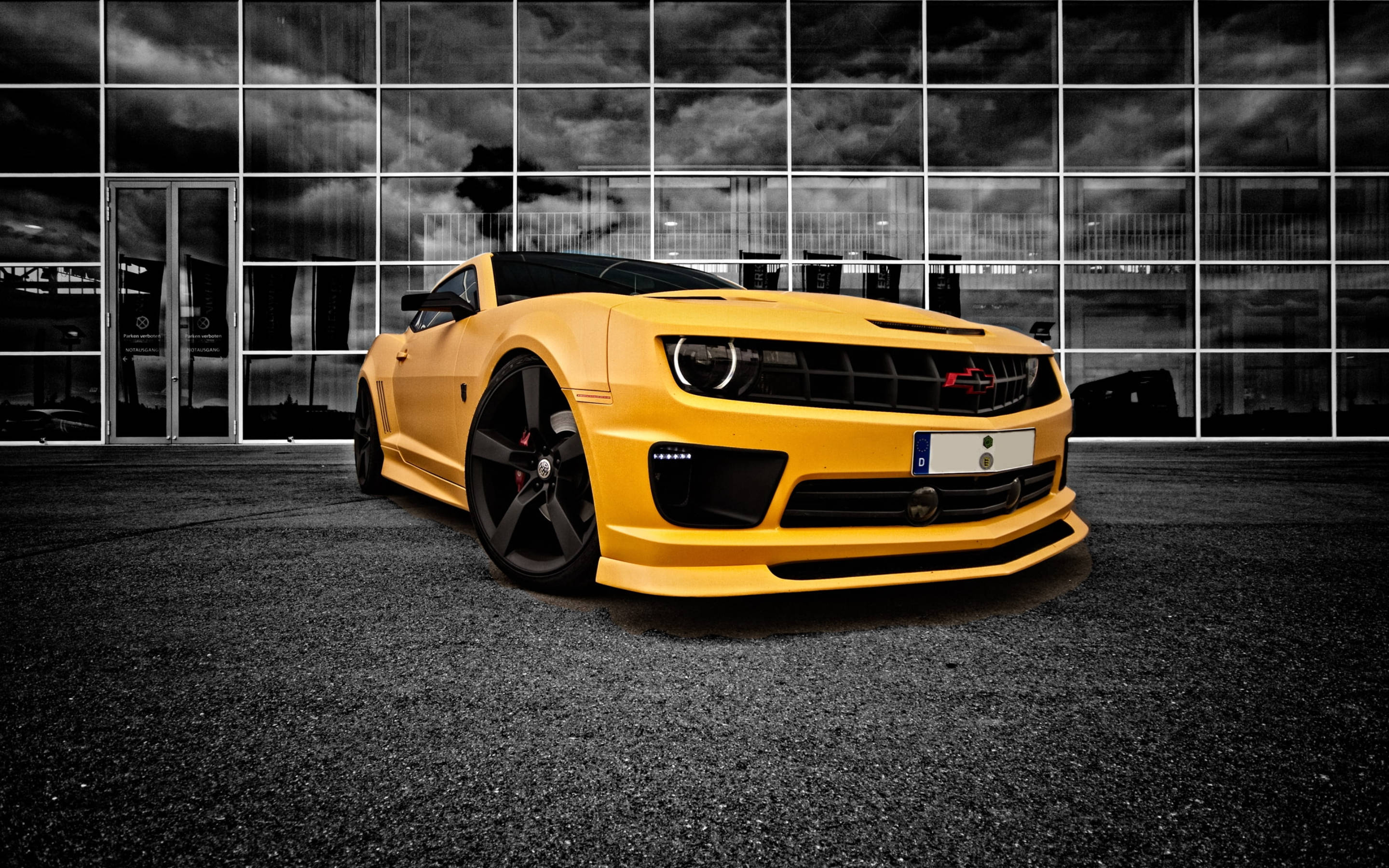 New Camaro Muscle Cars Feature Wallpaper