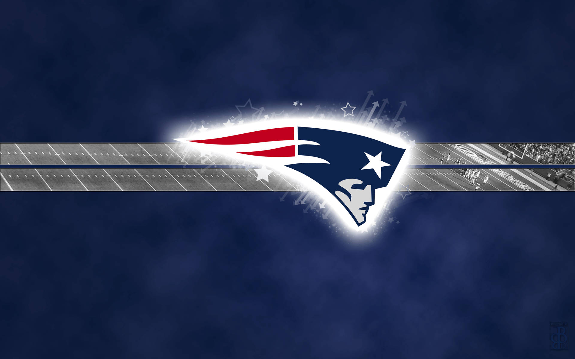 New England Patriots Football Logo