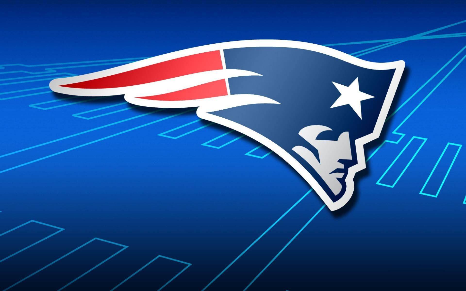 New England Patriots Logo Close Up Wallpaper