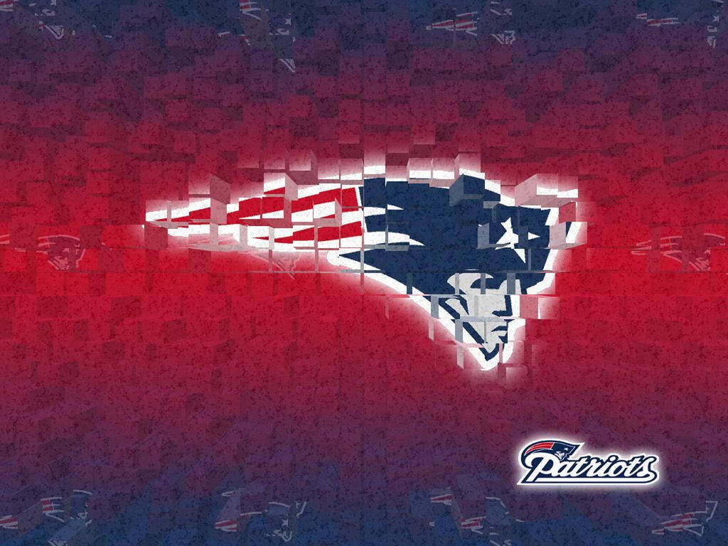 New England Patriots Pixelated Logo