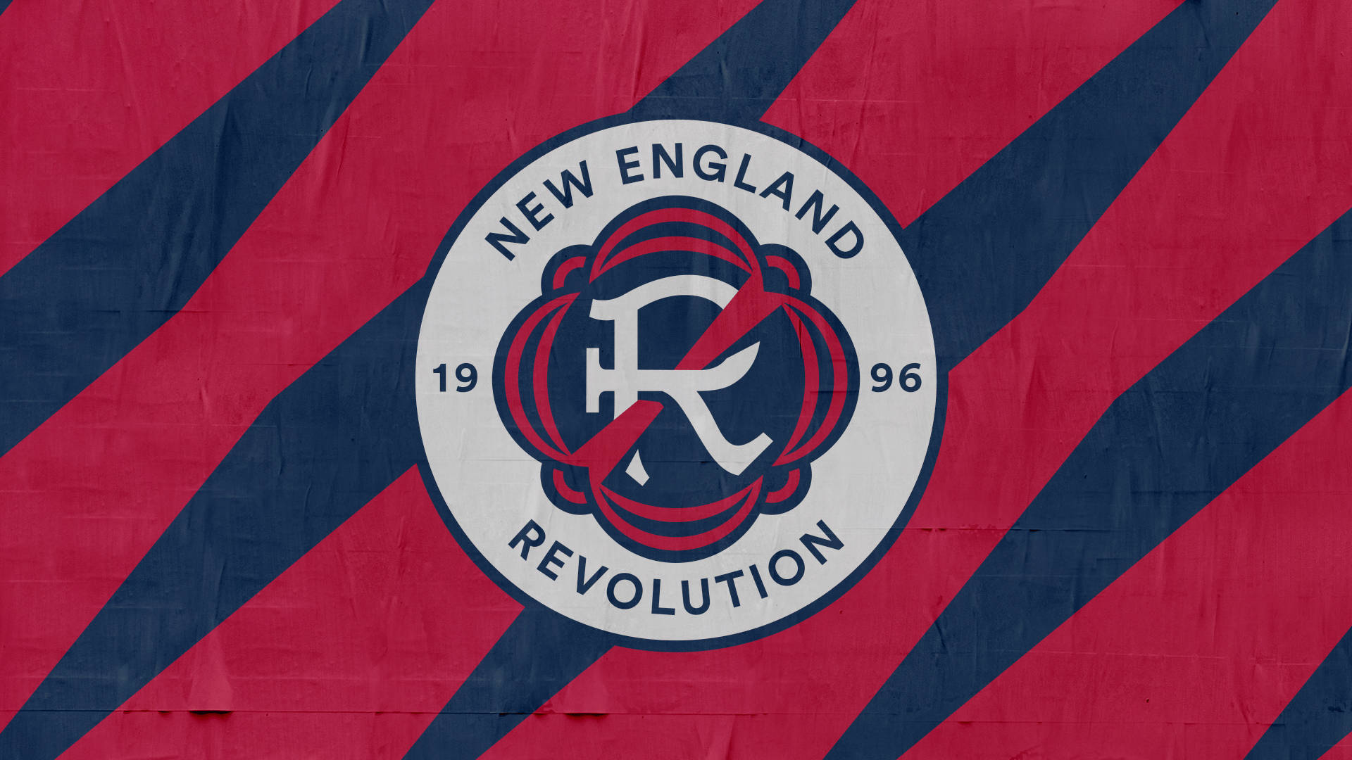 New England Revolutions 2021 Logo Wallpaper