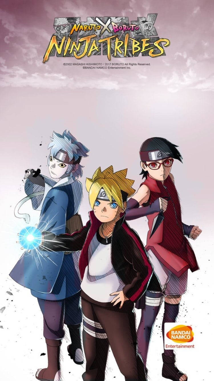 New Gen Naruto Team 7 iPhone Wallpaper