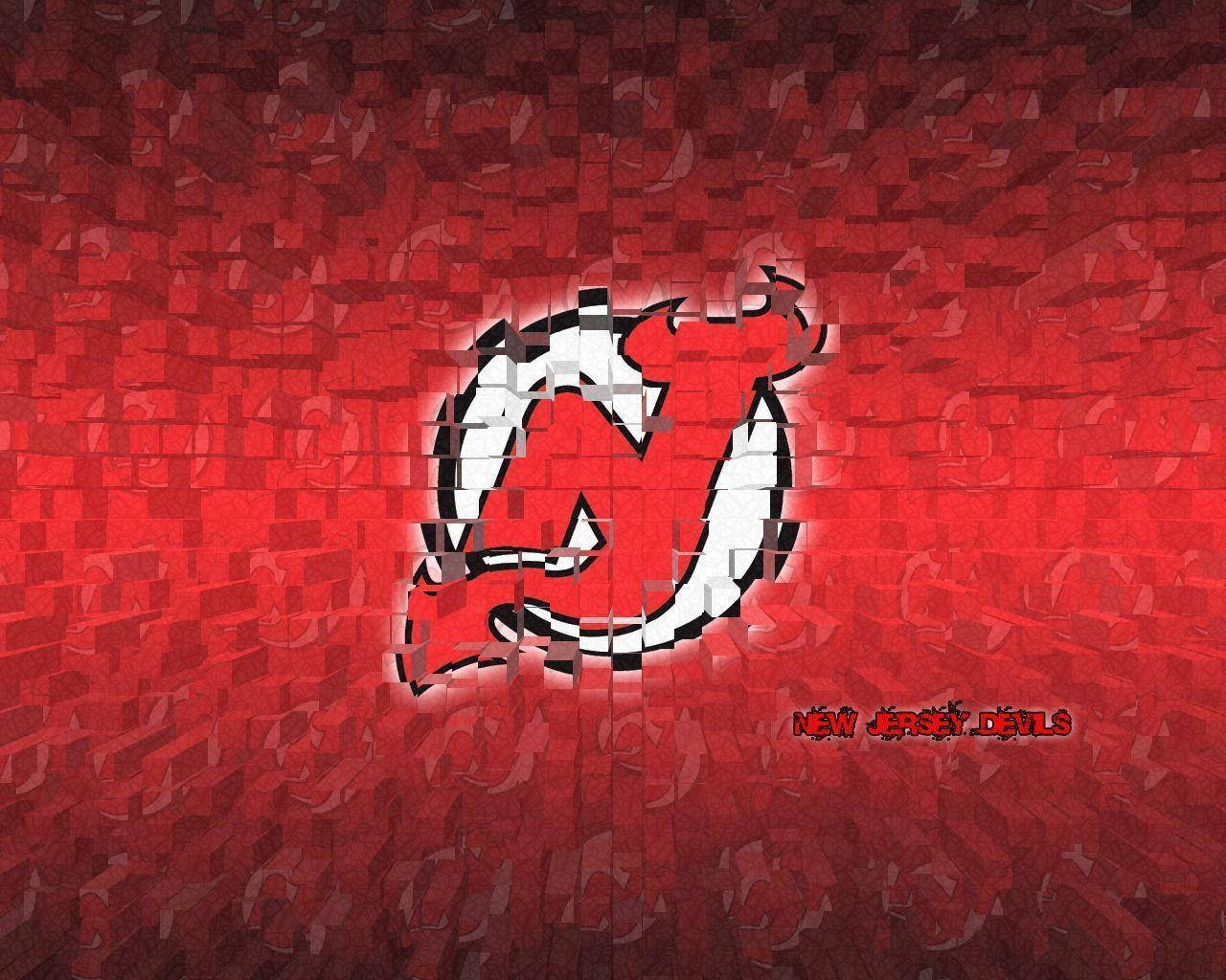 New Jersey Devils Cubes Wallpaper