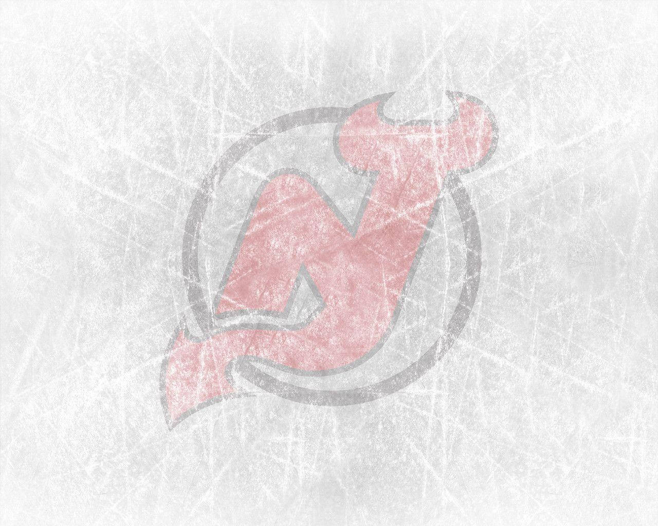 New Jersey Devils Icy Logo Wallpaper