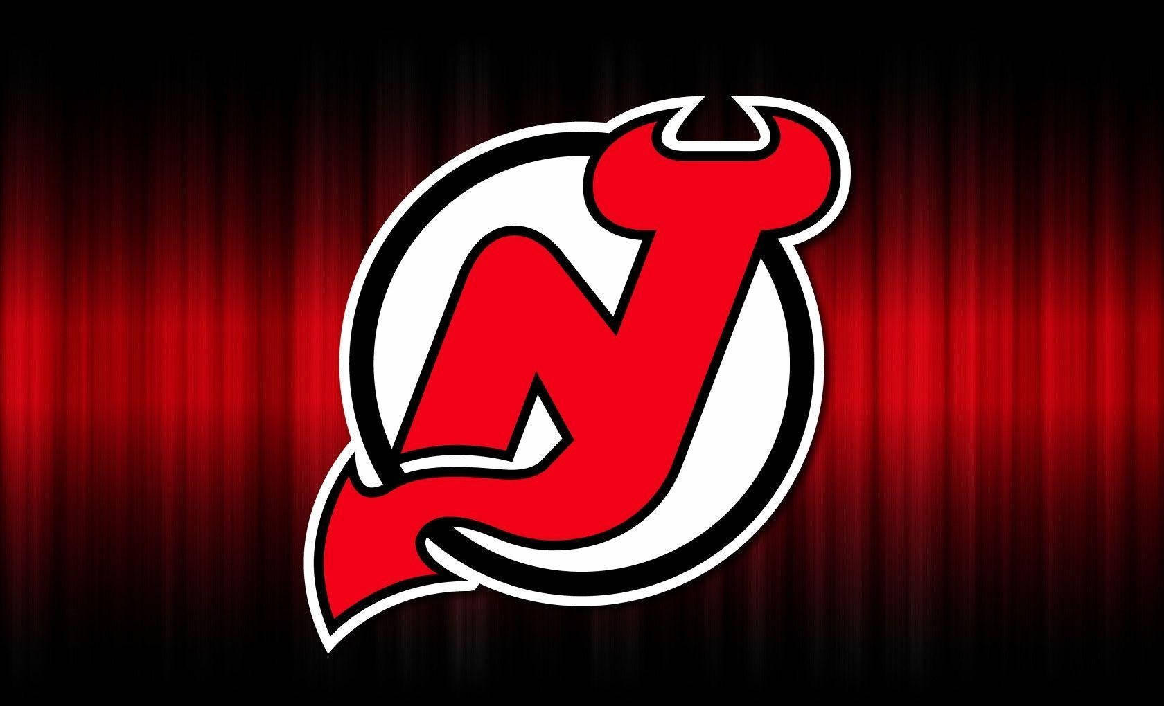 New Jersey Devils Plain Logo Wallpaper