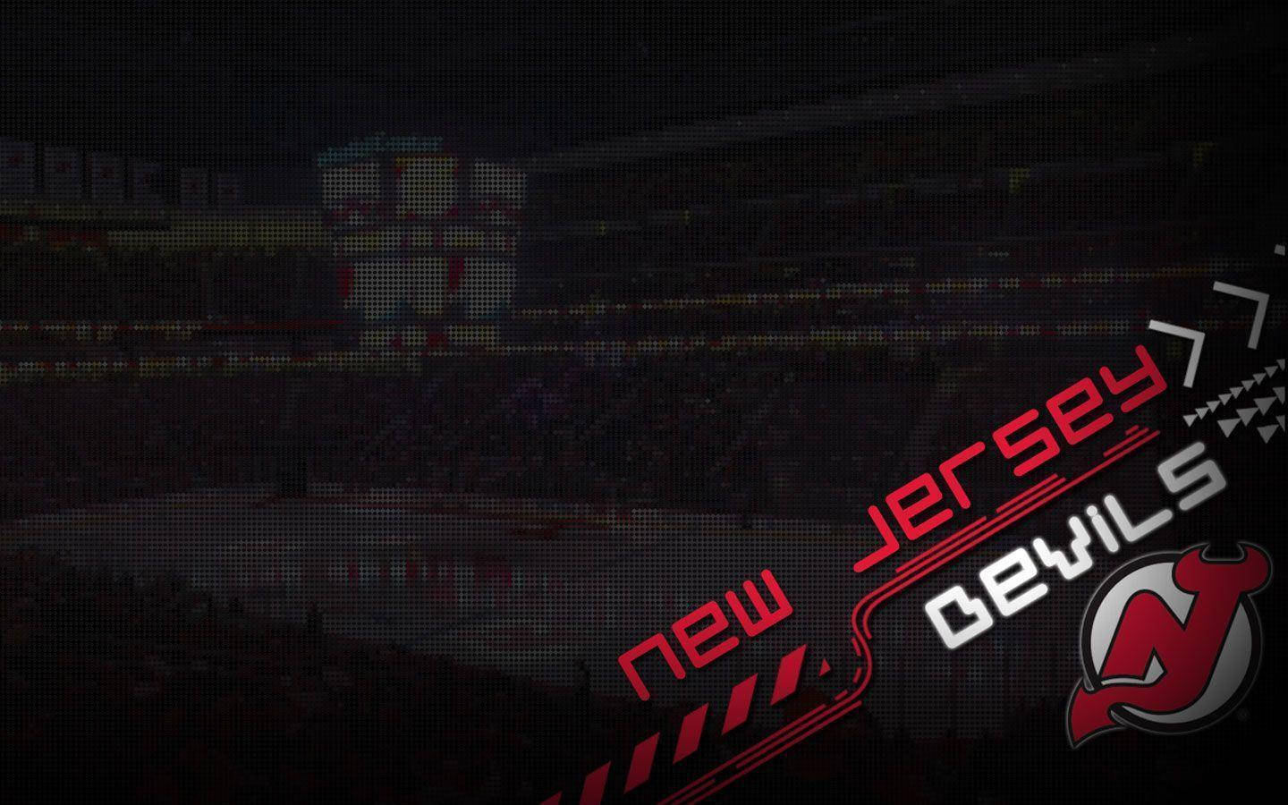 An electrifying night at the New Jersey Devils Stadium Wallpaper