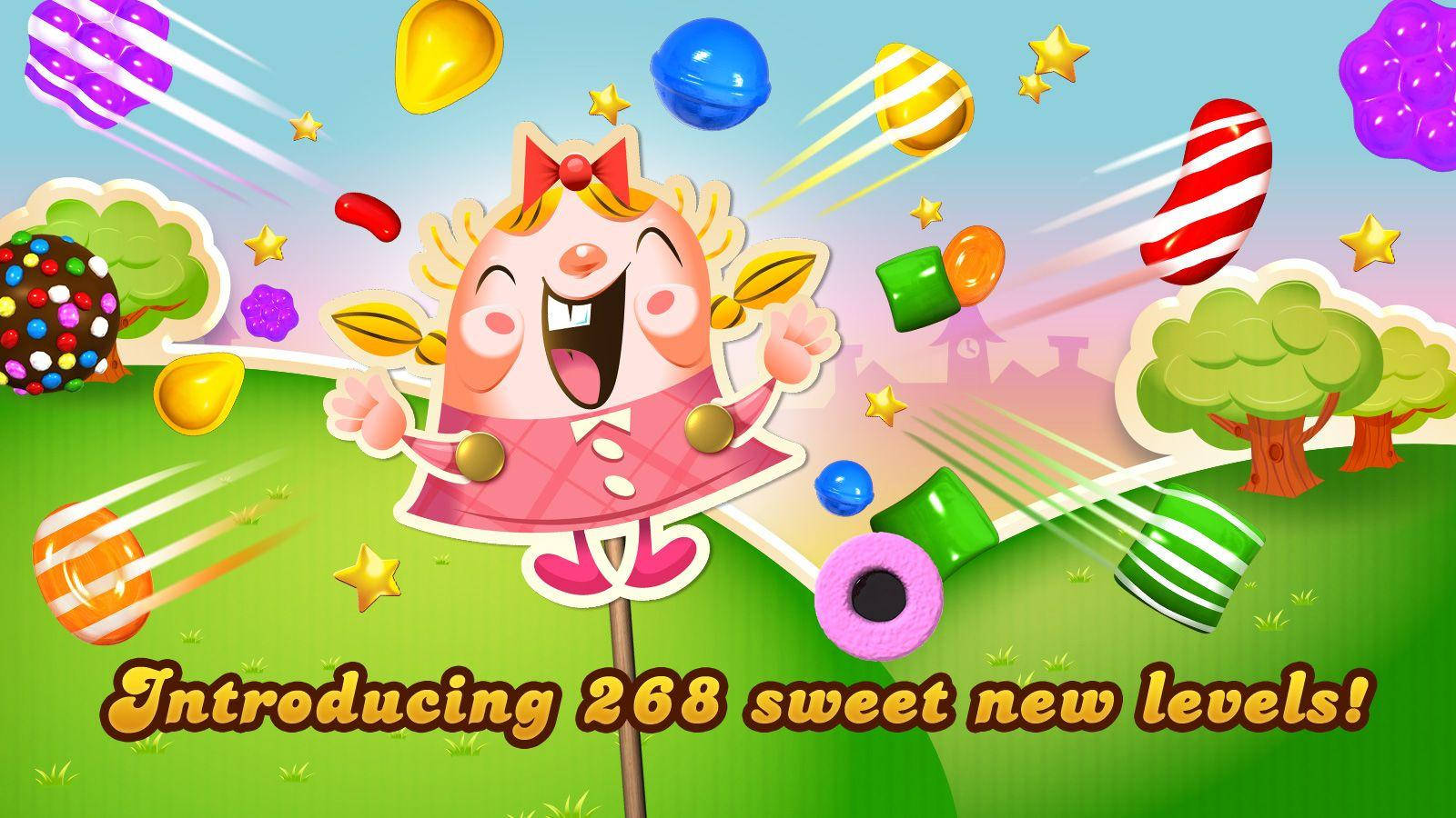 New Levels In The Candy Crush Saga Wallpaper