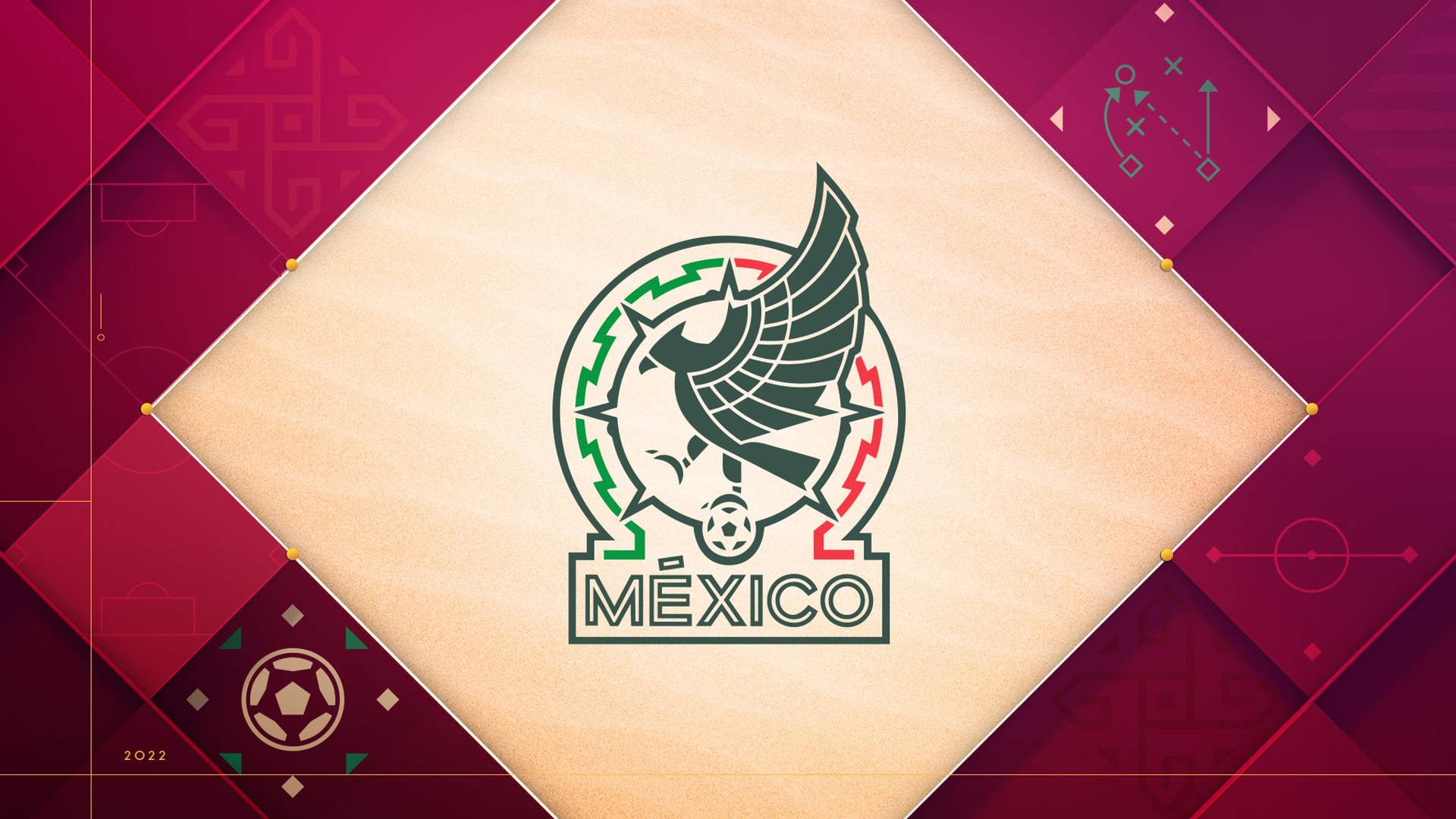 New Logo Mexico National Football Team Wallpaper