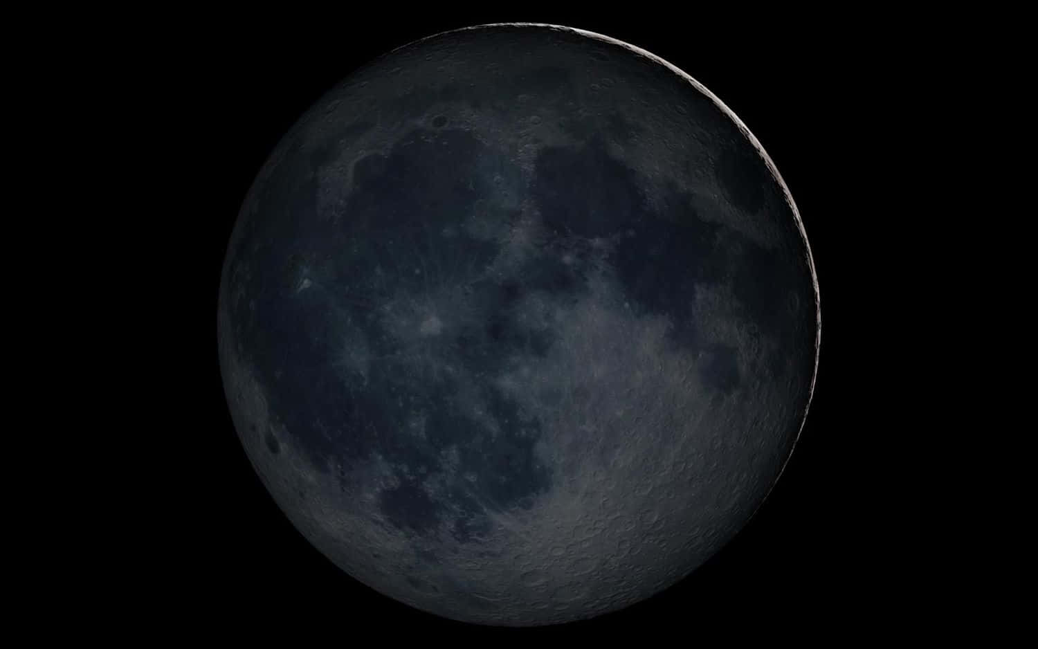 Imagenbrillante De La Nueva Luna