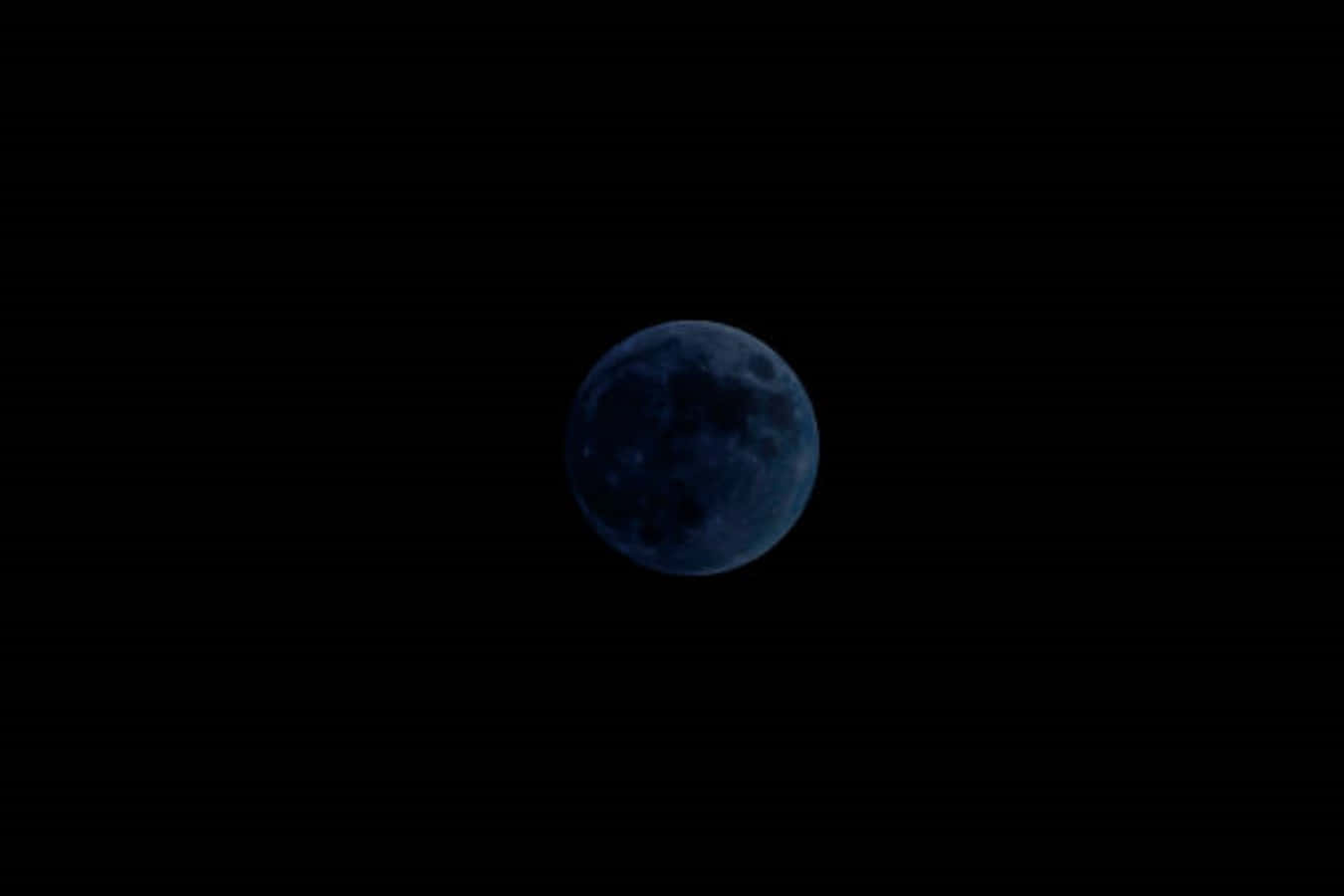 Astrofysiskbild Av Nymånen