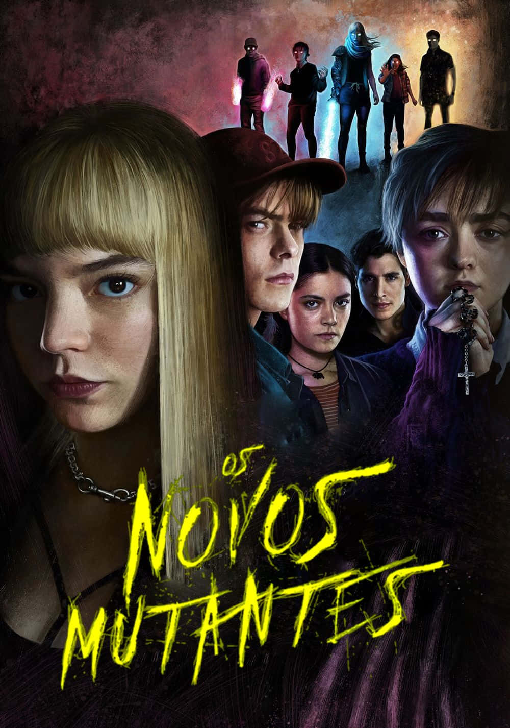 Action-packed New Mutants Movie Poster Wallpaper