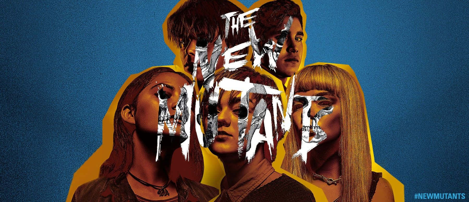 The New Mutants in an Enigmatic Group Pose Wallpaper