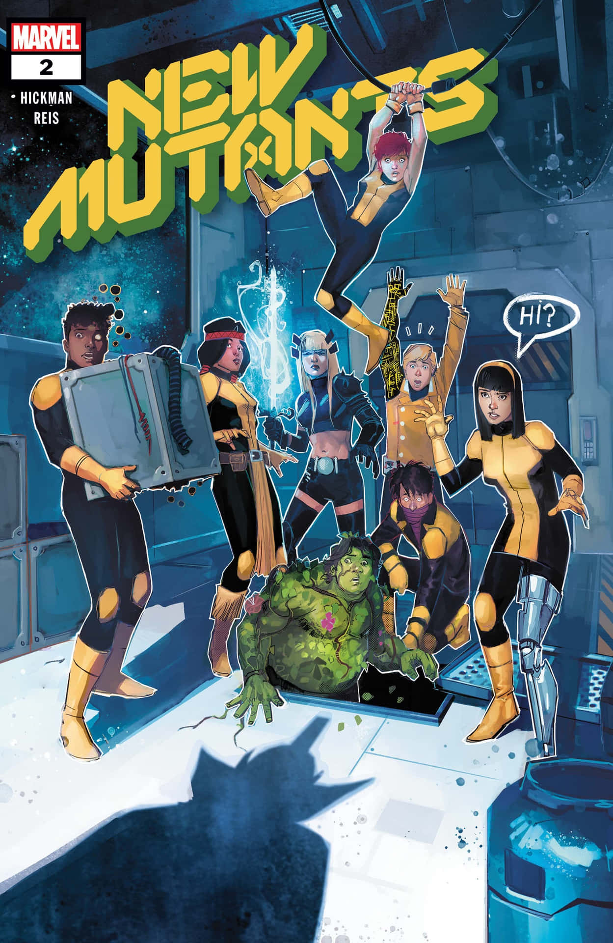 New Mutants Team in Action Wallpaper