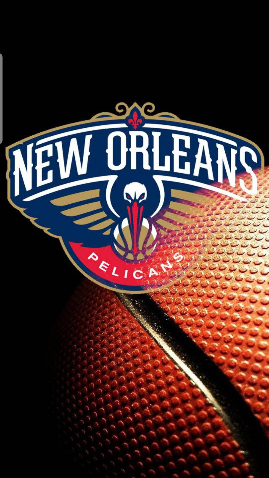 New Orleans Pelicans Ball Bumps Wallpaper