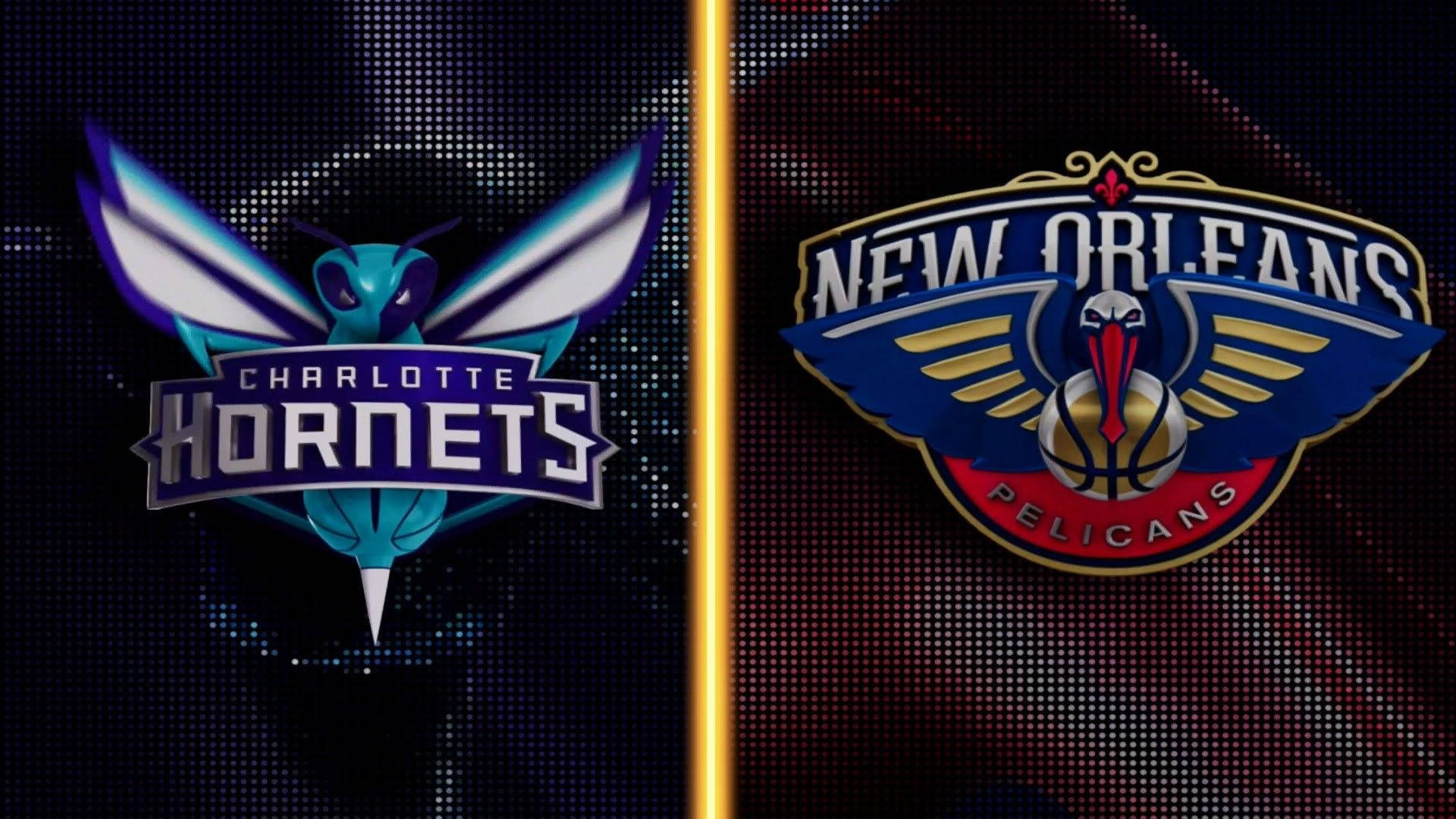 New Orleans Pelicans Charlotte Hornets Wallpaper