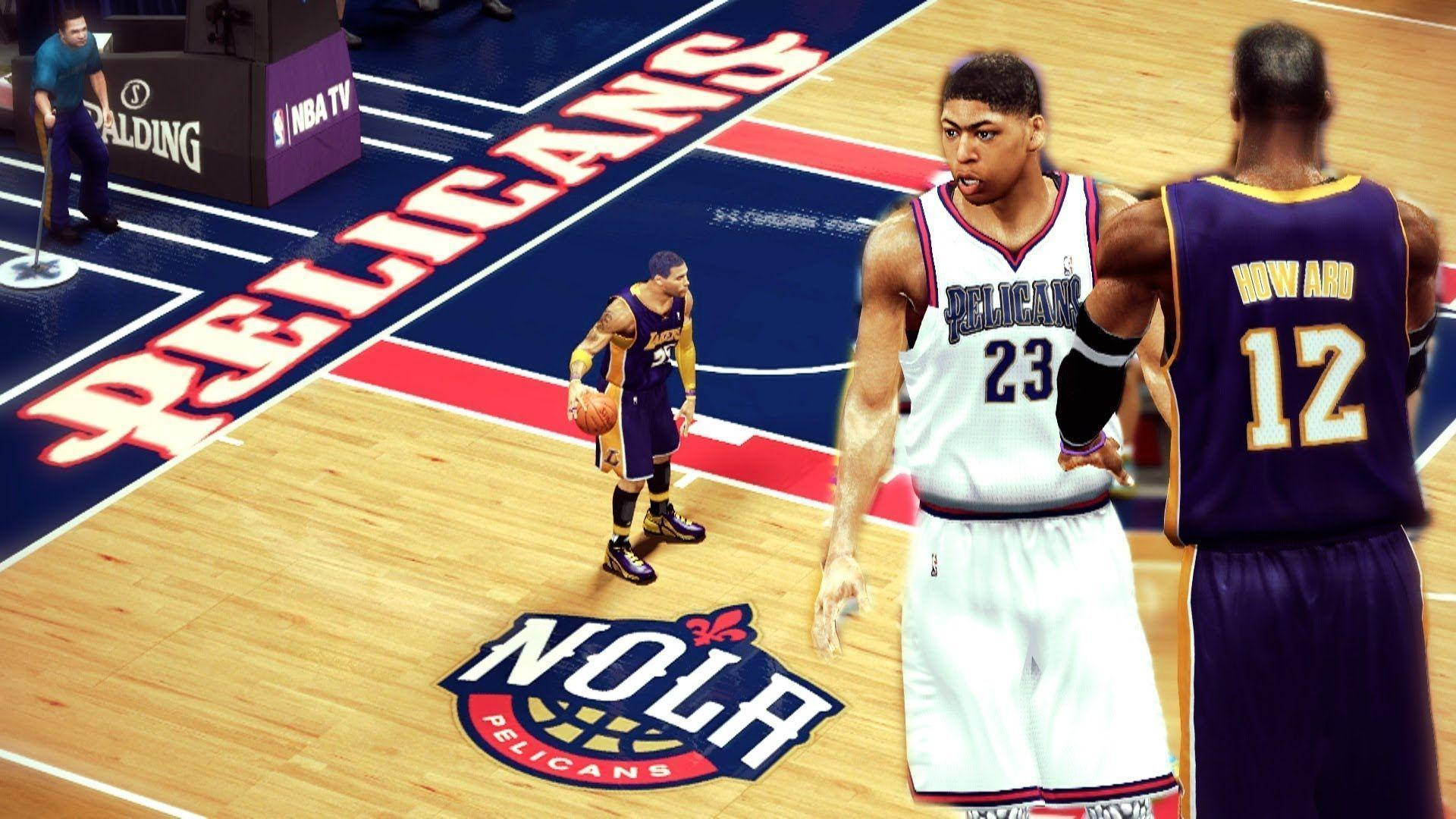 New Orleans Pelicans NBA 2K13 Wallpaper