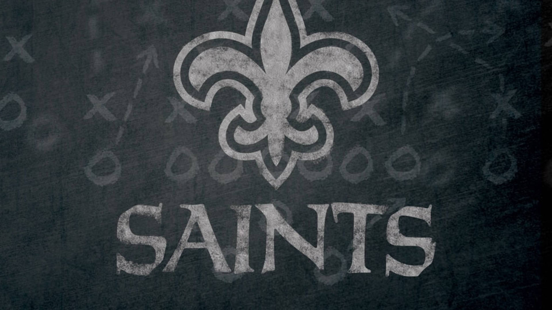 New Orleans Saints Chalk