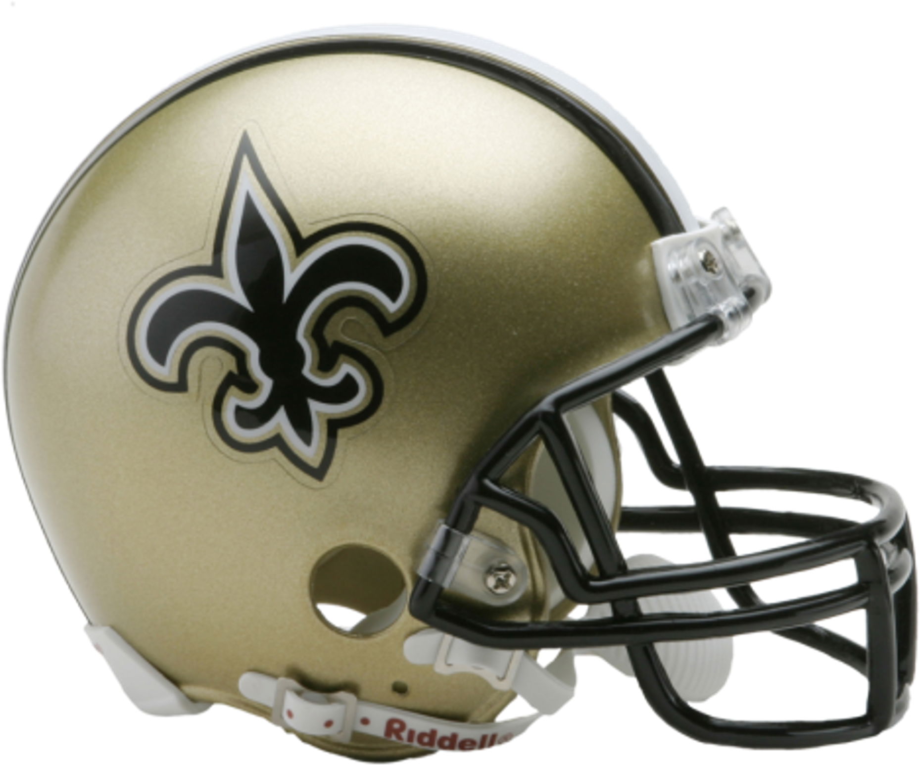 New Orleans Saints Football Helmet PNG