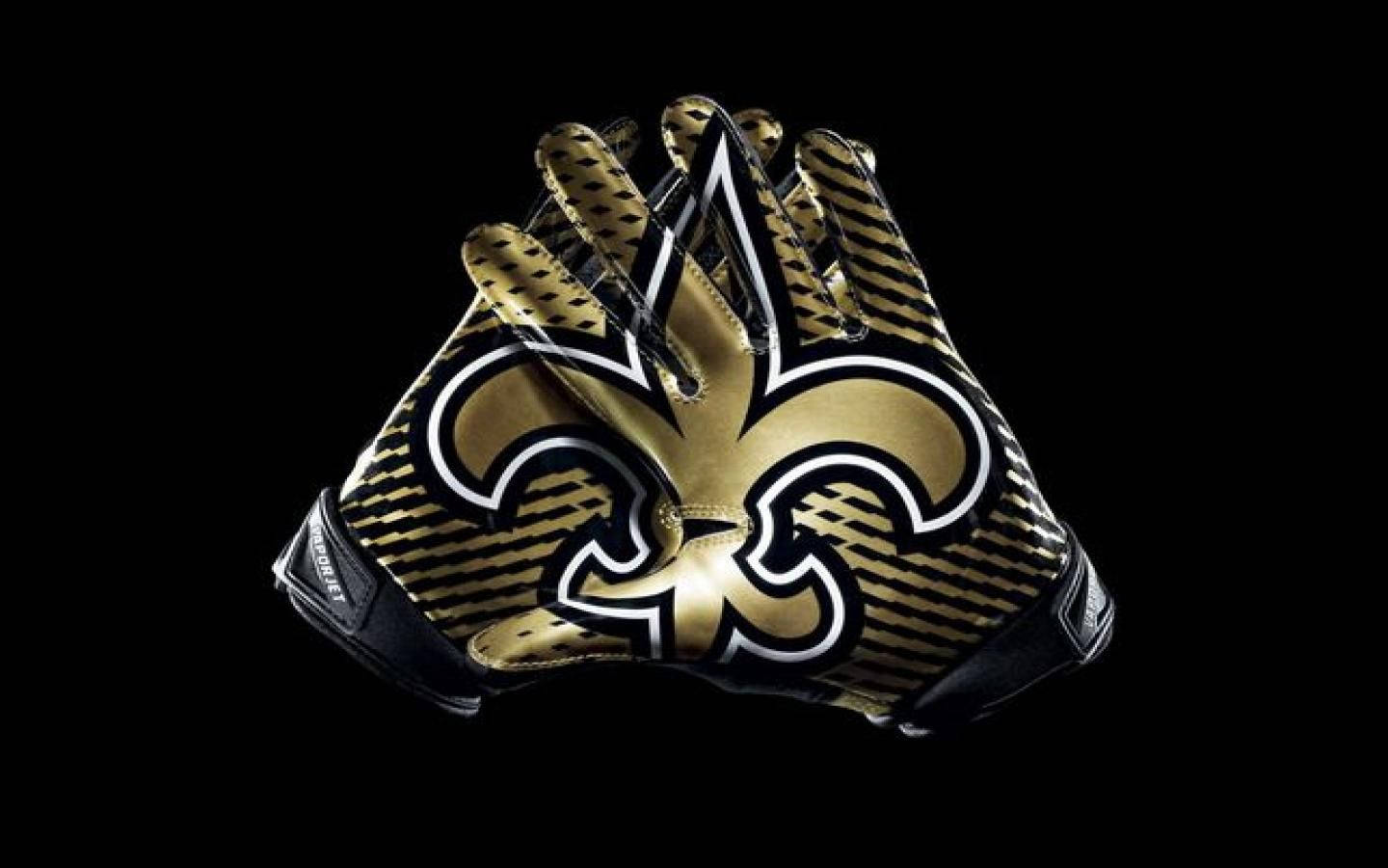 New Orleans Saints Glove Logo Wallpaper