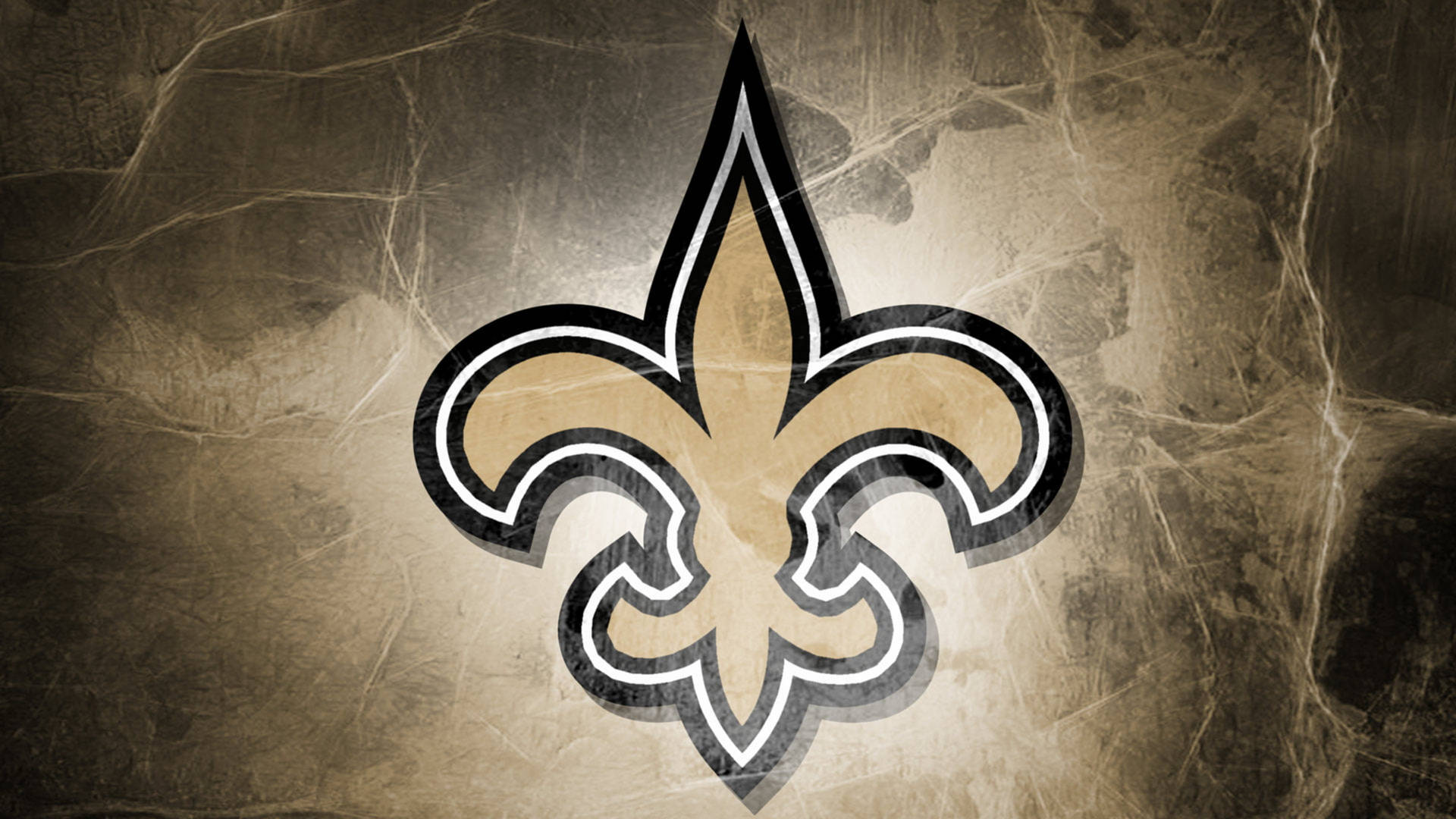 New Orleans Saints Marble Logo