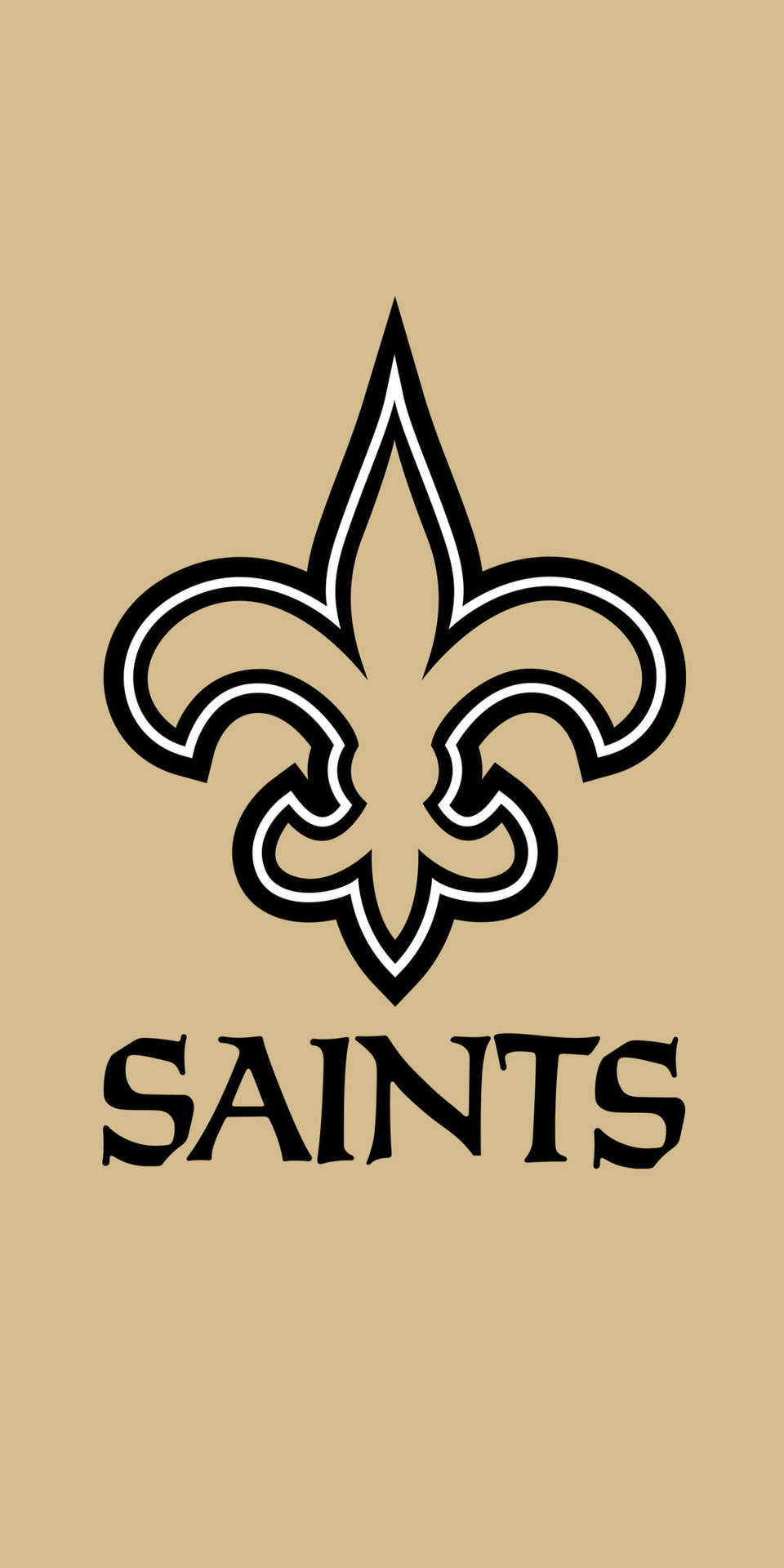 Nye Orleans Saints NFL-hold logo tapet Wallpaper