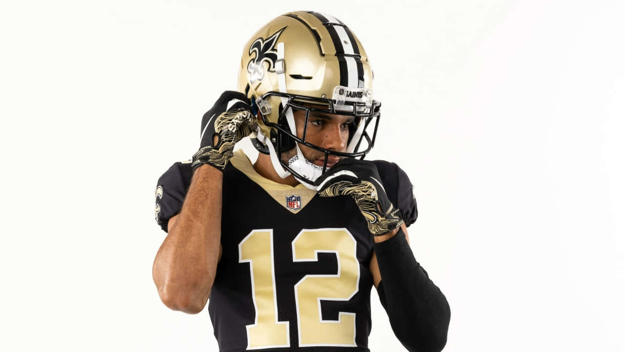New Orleans Saints Player Number12 Wallpaper