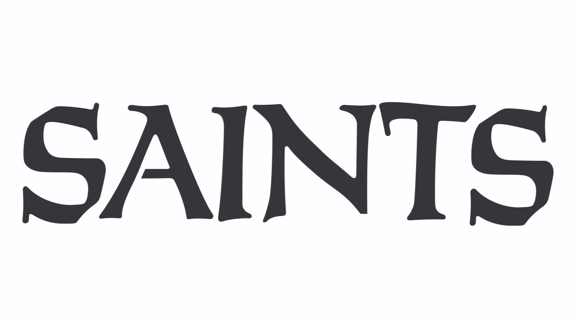 New Orleans Saints Text Logo