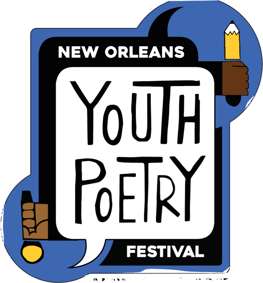 New Orleans Youth Poetry Festival Poster PNG