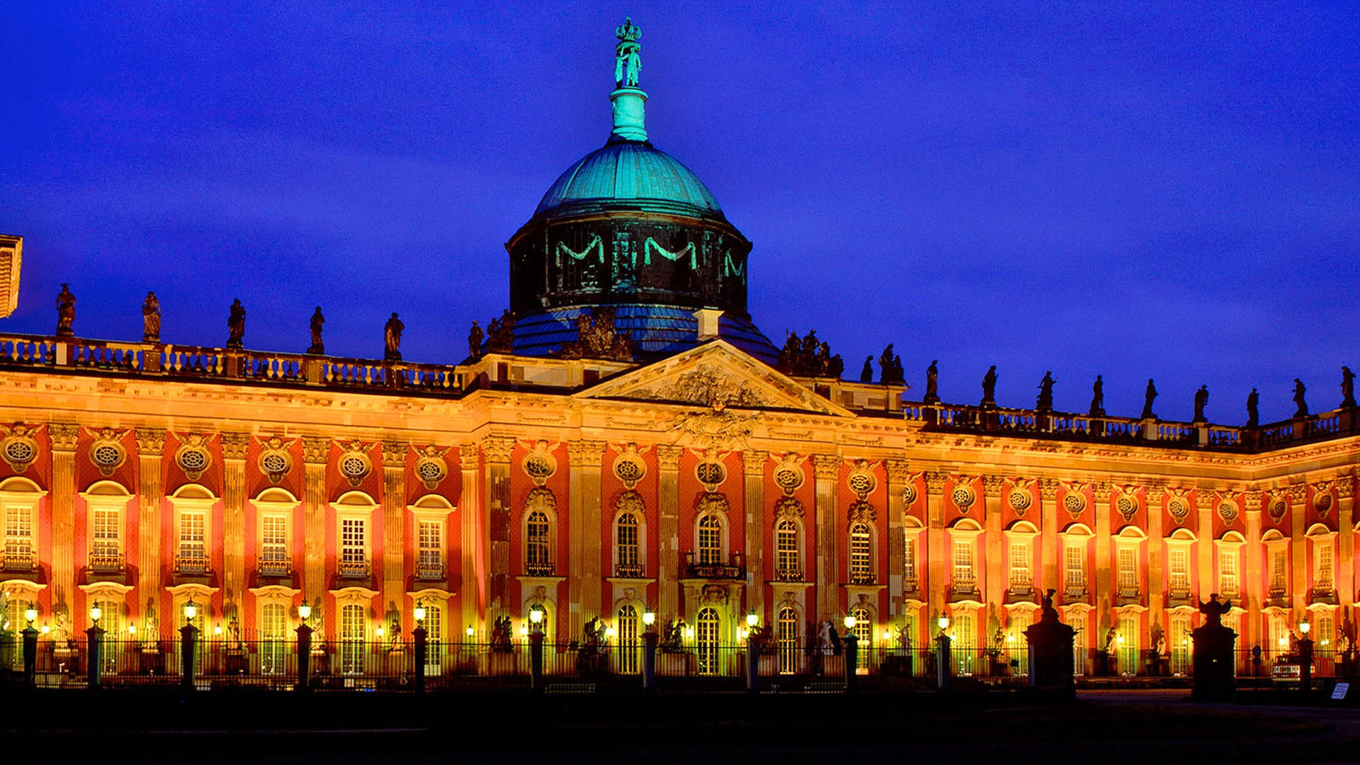 New Palace Potsdam At Night Picture