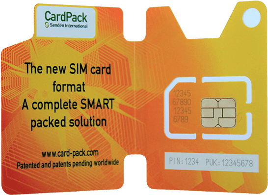 New S I M Card Design Card Pack PNG