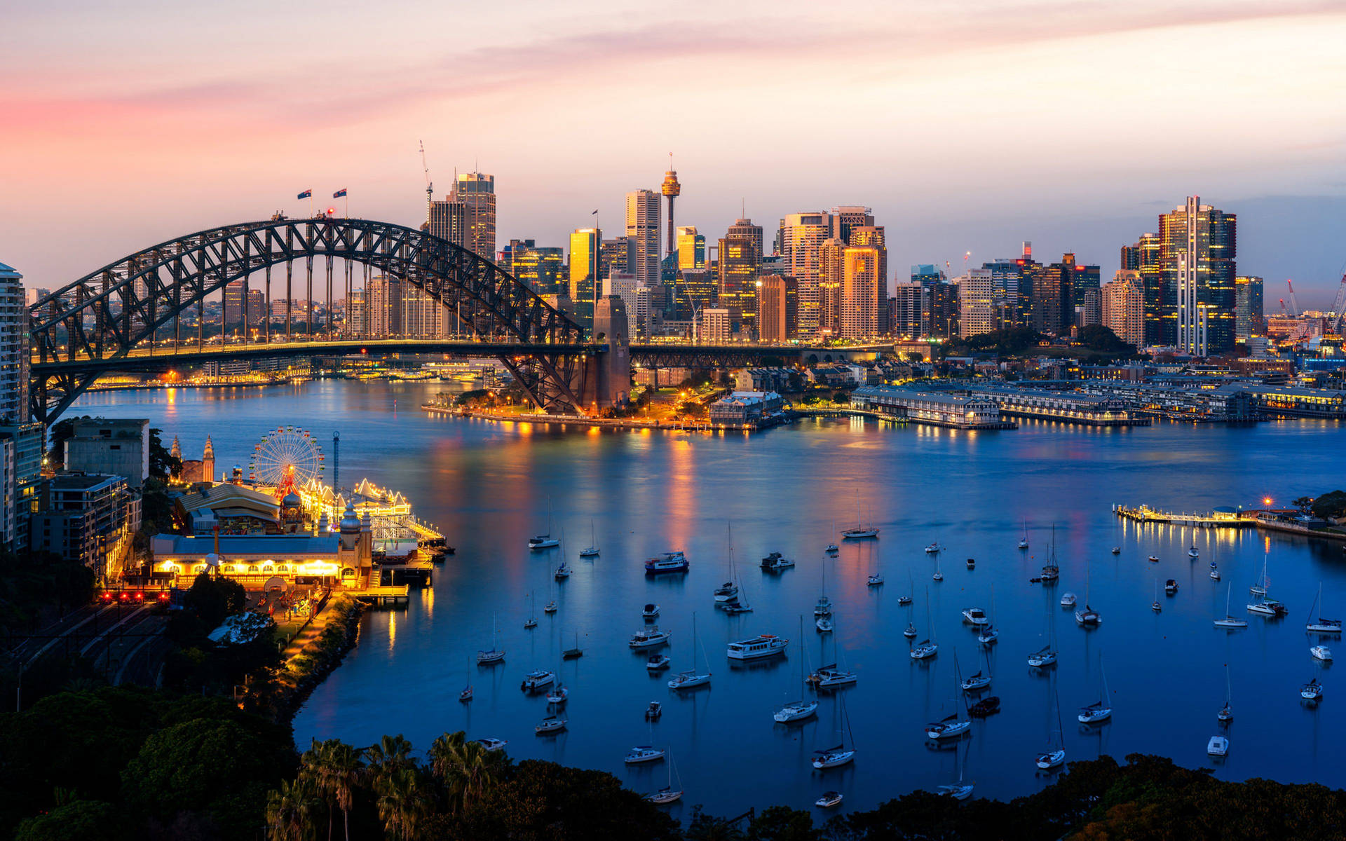 New South Wales Harbour Wallpaper