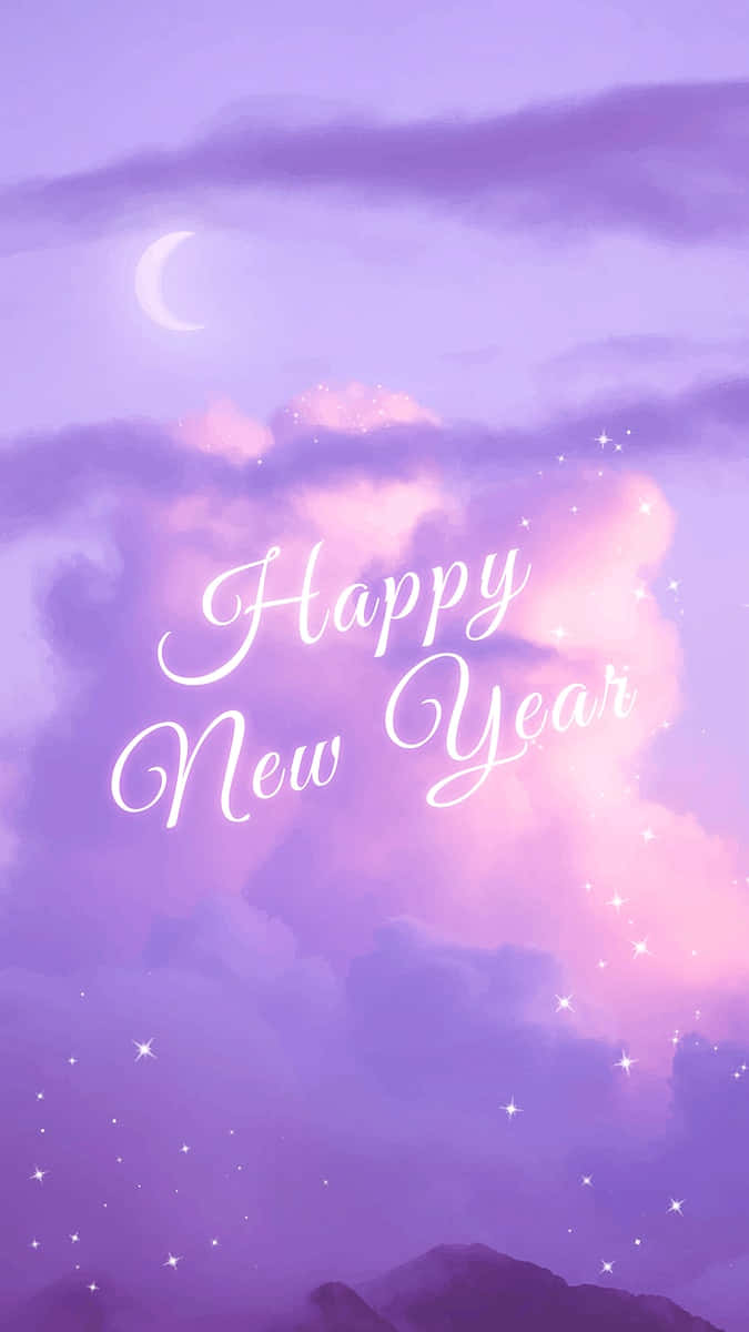 Welcome the New Year with Aesthetic Style Wallpaper