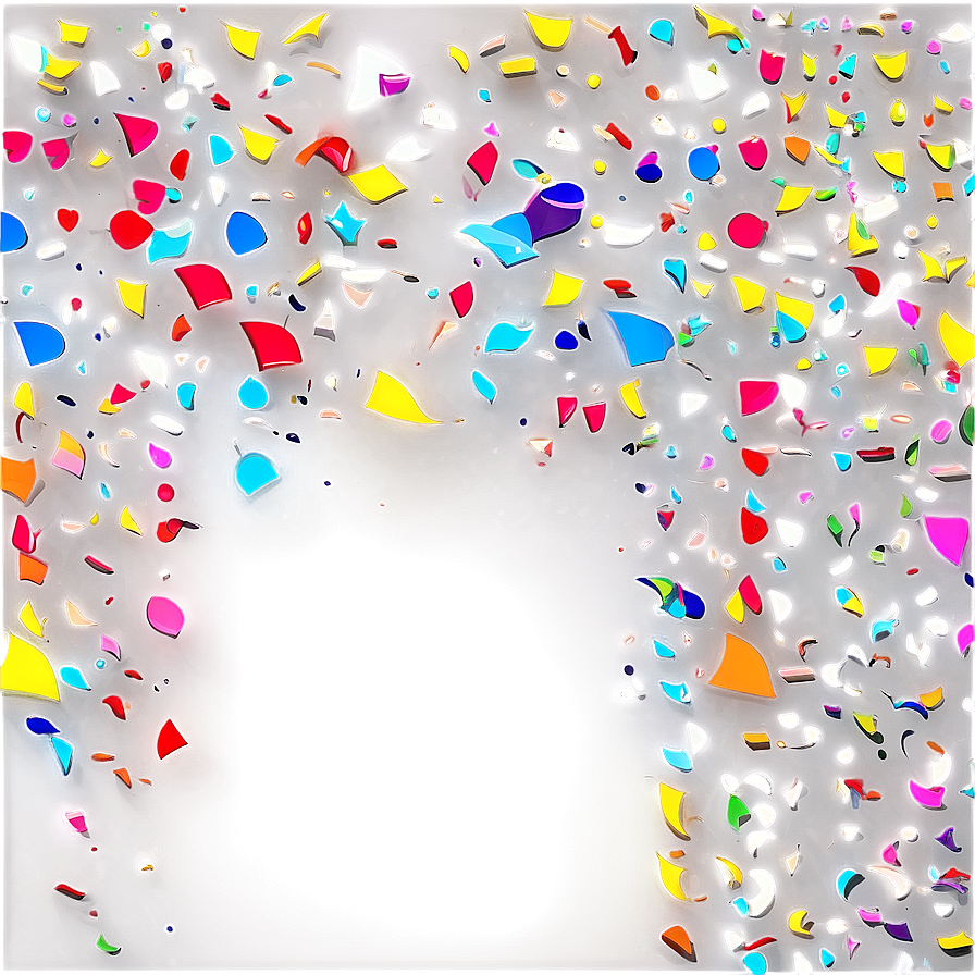 New Year Confetti Png 68 PNG